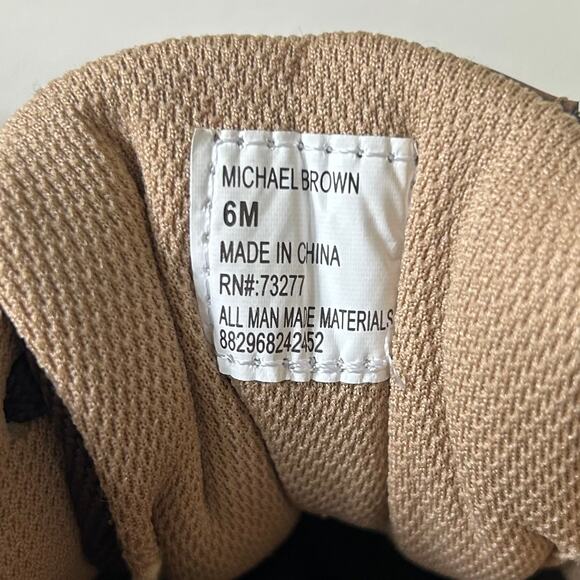 Vintage Urban pipeline faux leather lace up Y2K Vegan casual sneaker brown 8 - Picture 12 of 14